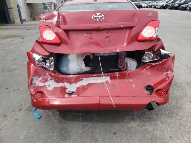 Photo 9 from auction – 2009 TOYOTA COROLLA BA with VIN 2T1BU40E79C162923
