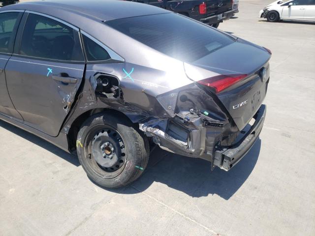 Photo 9 from auction – 2020 HONDA CIVIC LX with VIN 19XFC2F69LE021370