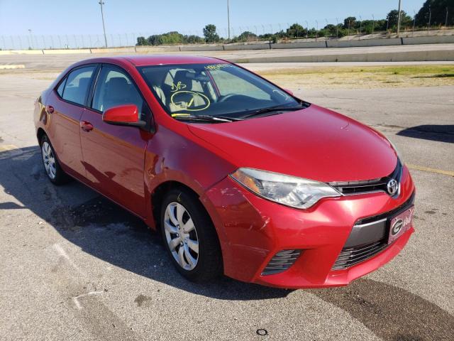 TOYOTA COROLLA L 2015 with VIN 2T1BURHE7FC436313 - Photo from auction