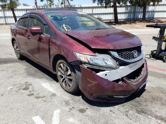 HONDA CIVIC EX 2014 with VIN 19XFB2F86EE272340 - Photo from auction