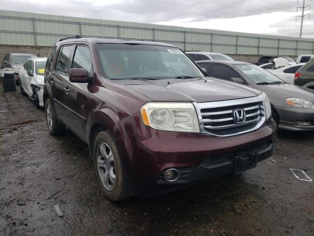 HONDA PILOT EXL 2014 with VIN 5FNYF4H58EB001804 - Photo from auction
