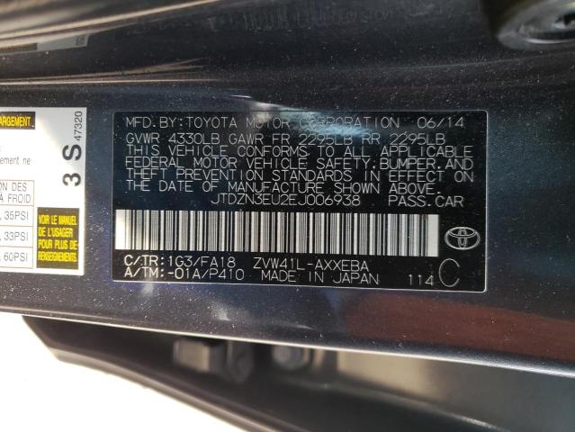 Photo 10 from auction – 2014 TOYOTA PRIUS V with VIN JTDZN3EU2EJ006938