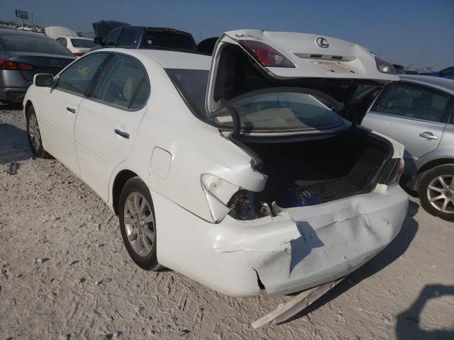 Photo 3 from auction – 2003 LEXUS ES 300 with VIN JTHBF30GX30137357