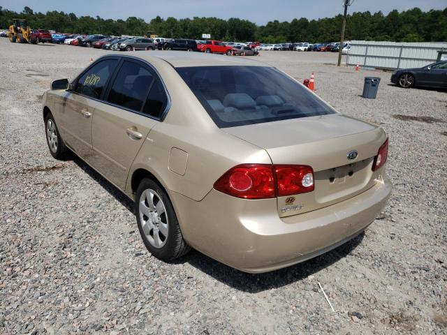 Photo 3 from auction – 2008 KIA OPTIMA LX with VIN KNAGE123785252840