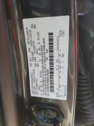 Photo 10 from auction – 2019 FORD F150 SUPER with VIN 1FTEW1CP8KFC76283