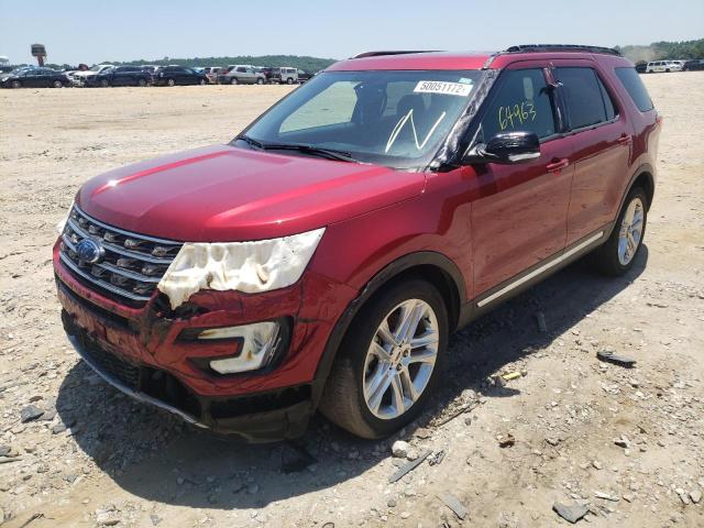 Photo 2 from auction – 2017 FORD EXPLORER X with VIN 1FM5K7D88HGD48751