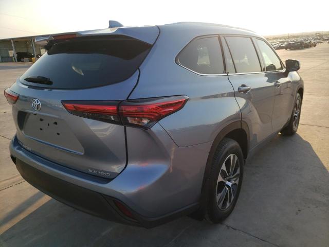 Photo 4 from auction – 2021 TOYOTA HIGHLANDER with VIN 5TDGZRBH4MS074925