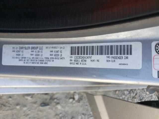 Photo 10 from auction – 2014 CHRYSLER 200 LIMITE with VIN 1C3CCBCGXEN134747