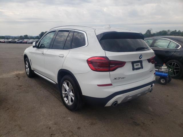 Photo 3 from auction – 2021 BMW X3 XDRIVE3 with VIN 5UXTY5C06M9F13478