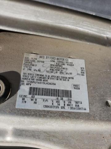 Photo 10 from auction – 2005 FORD EXPEDITION with VIN 1FMPU16515LA36356