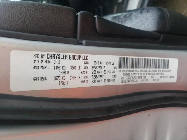 Zdjęcie 10 z aukcji – 2012 JEEP GRAND CHER z VIN 1C4RJFAG2CC140976