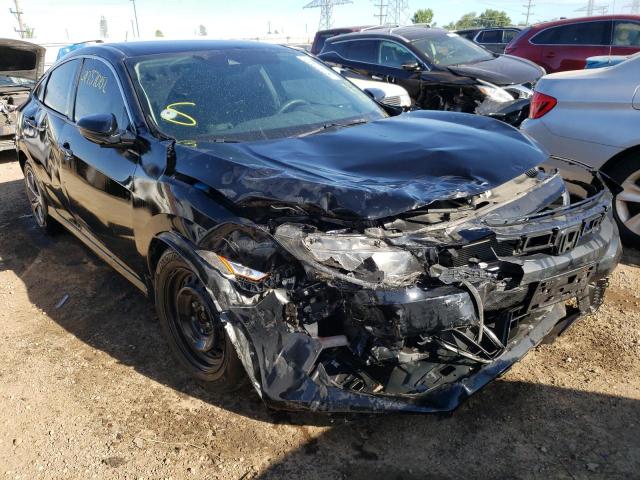HONDA CIVIC LX 2019 with VIN 2HGFC2F64KH566042 - Photo from auction