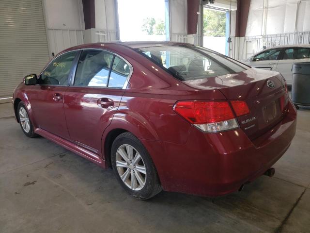 Photo 3 from auction – 2010 SUBARU LEGACY 2.5 with VIN 4S3BMCC61A3242794
