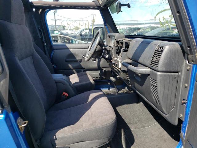 Zdjęcie 5 z aukcji – 2003 JEEP WRANGLER / z VIN 1J4FA49S33P354667