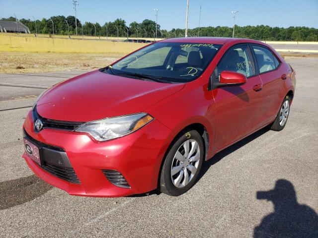 Photo 2 from auction – 2015 TOYOTA COROLLA L with VIN 2T1BURHE7FC436313