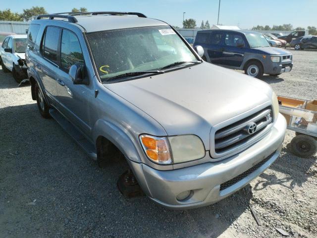 TOYOTA SEQUOIA SR 2002 with VIN 5TDZT34A42S082950 - Photo from auction