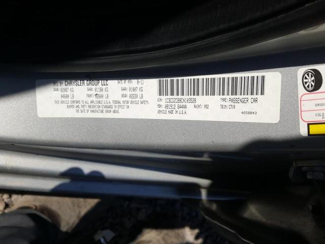 Photo 10 from auction – 2012 DODGE AVENGER SX with VIN 1C3CDZCB9CN103528