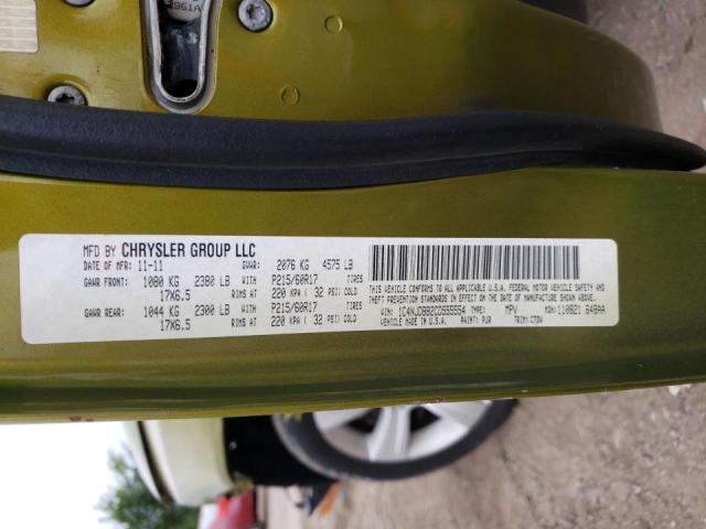 Photo 10 from auction – 2012 JEEP COMPASS SP with VIN 1C4NJDBB2CD555554