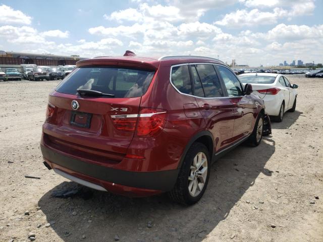 Photo 4 from auction – 2011 BMW X3 XDRIVE3 with VIN 5UXWX7C56BLT78152
