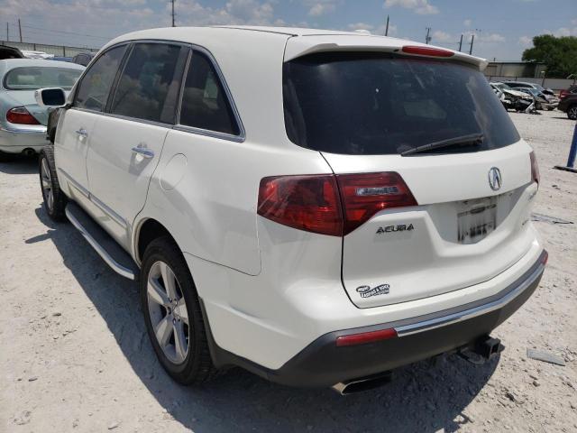 Photo 3 from auction – 2010 ACURA MDX TECHNO with VIN 2HNYD2H63AH509602
