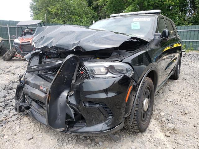 Photo 2 from auction – 2021 DODGE DURANGO PU with VIN 1C4RDJFGXMC643238