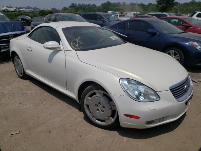 LEXUS SC 430 2002 with VIN JTHFN48Y220020331 - Photo from auction