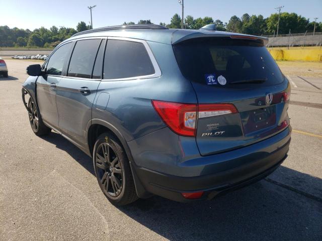 Photo 3 from auction – 2021 HONDA PILOT SE with VIN 5FNYF5H29MB004835