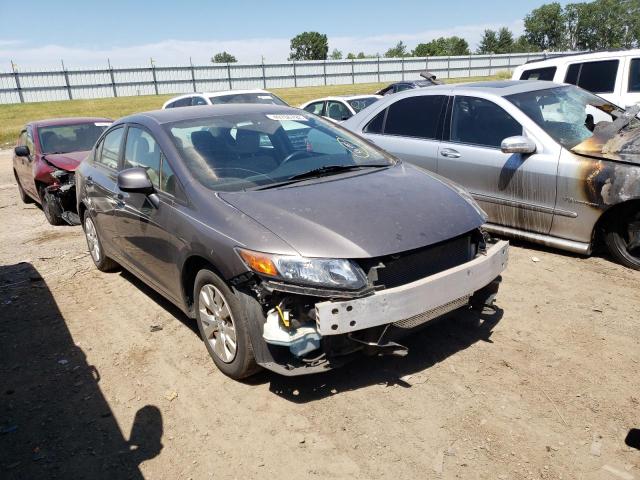 HONDA CIVIC LX 2012 with VIN 19XFB2F53CE070431 - Photo from auction