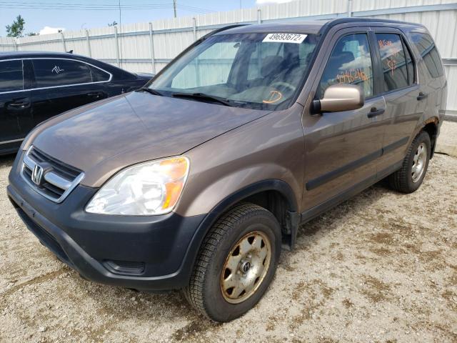 Photo 2 from auction – 2002 HONDA CR-V EX with VIN JHLRD77852C812690