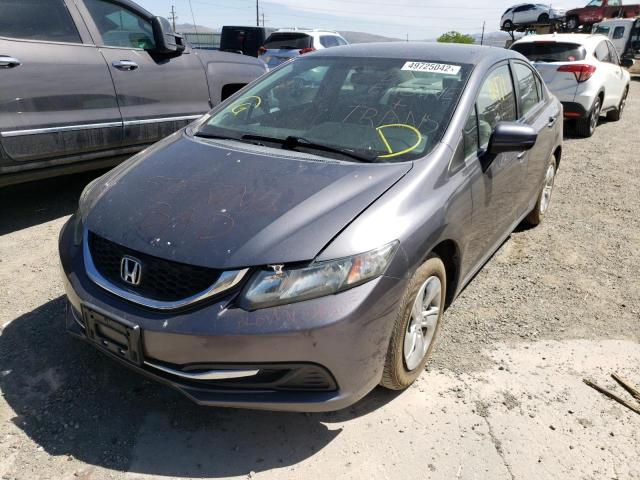 Photo 2 from auction – 2015 HONDA CIVIC LX with VIN 2HGFB2E59FH518425