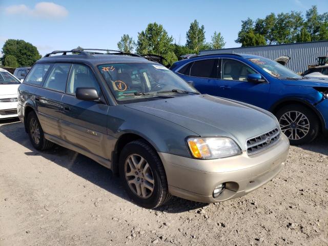 Photo 1 from auction – 2000 SUBARU LEGACY OUT with VIN 4S3BH665XY7672853