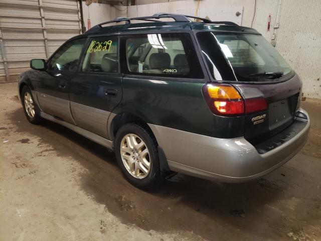 Photo 3 from auction – 2000 SUBARU LEGACY OUT with VIN 4S3BH6868Y7658066