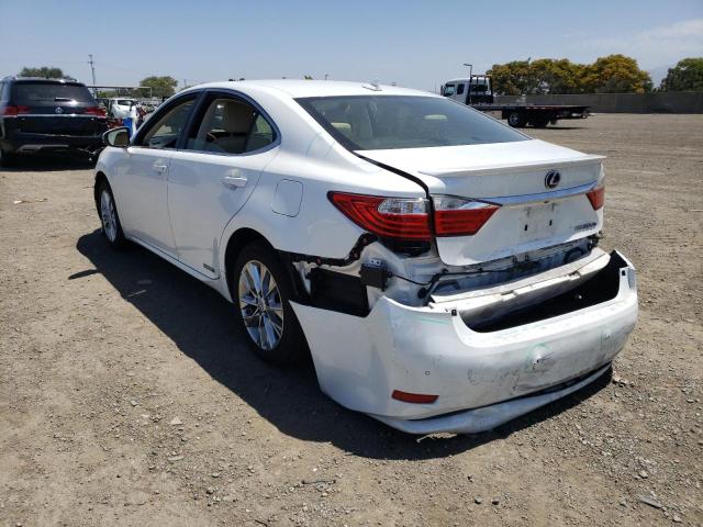 Photo 3 from auction – 2013 LEXUS ES 300H with VIN JTHBW1GG2D2024762