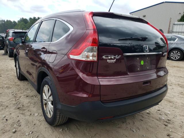 Photo 3 from auction – 2013 HONDA CR-V EX with VIN 5J6RM4H59DL023892