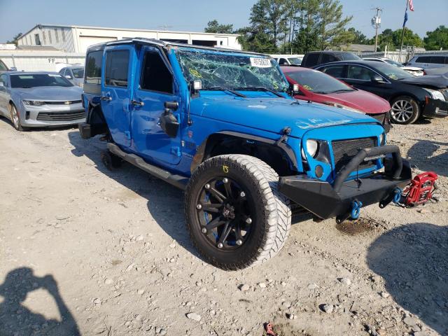 JEEP WRANGLER U 2012 with VIN 1C4BJWDGXCL135375 - Photo from auction