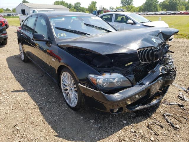 BMW 750 LI 2008 with VIN WBAHN83558DT84191 - Photo from auction