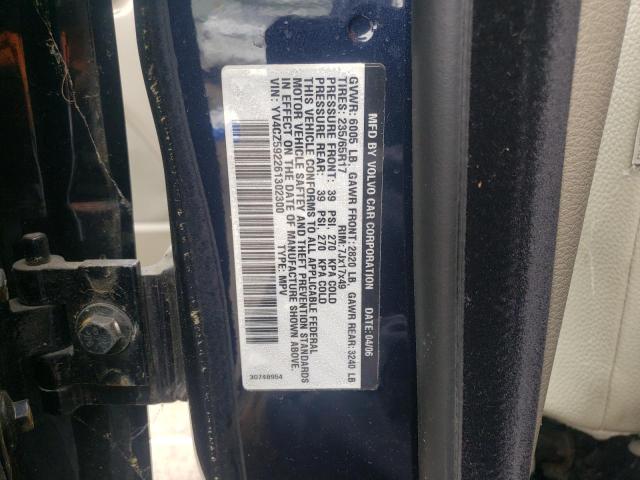 Photo 10 from auction – 2006 VOLVO XC90 with VIN YV4CZ592261302300