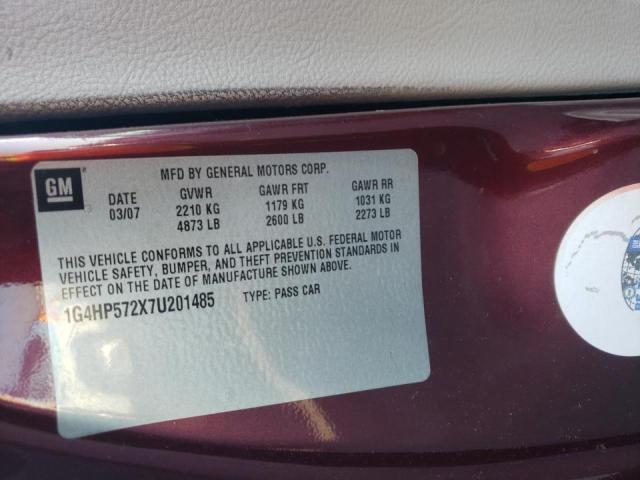 Photo 10 from auction – 2007 BUICK LUCERNE CX with VIN 1G4HP572X7U201485
