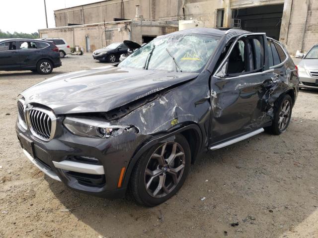 Photo 2 from auction – 2021 BMW X3 XDRIVE3 with VIN 5UXTY5C03M9E95022
