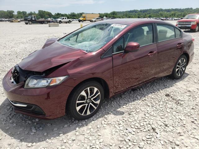 Photo 2 from auction – 2013 HONDA CIVIC EX with VIN 19XFB2F81DE098675