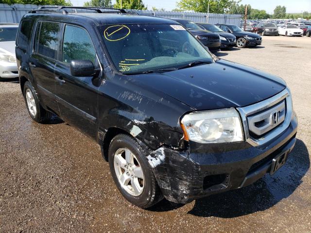 HONDA PILOT LX 2009 with VIN 5FNYF48219B502285 - Photo from auction