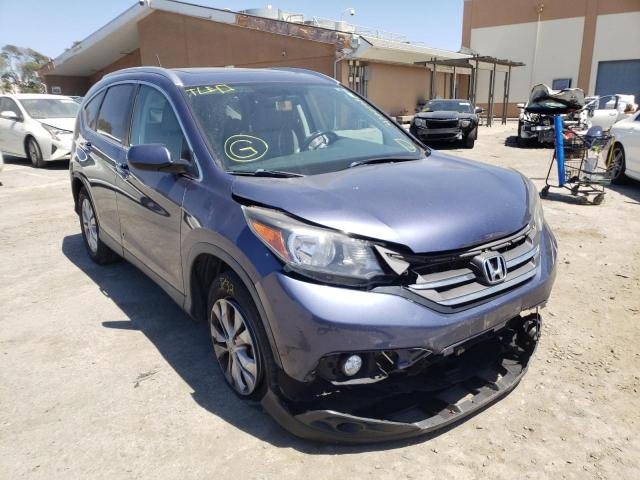 HONDA CR-V EXL 2013 with VIN 2HKRM4H77DH654538 - Photo from auction
