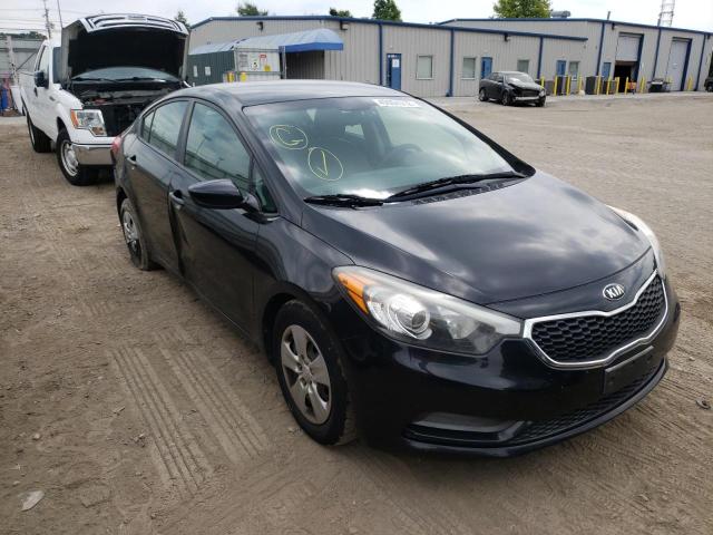 KIA FORTE LX 2015 with VIN KNAFK4A65F5434552 - Photo from auction