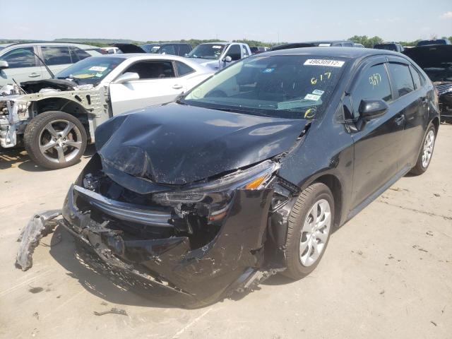 Photo 2 from auction – 2022 TOYOTA COROLLA LE with VIN 5YFEPMAEXNP291994
