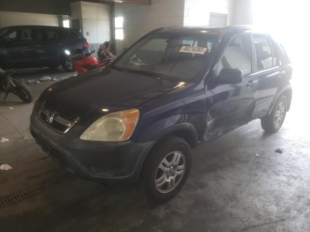 Photo 2 from auction – 2002 HONDA CR-V EX with VIN JHLRD78852C091155