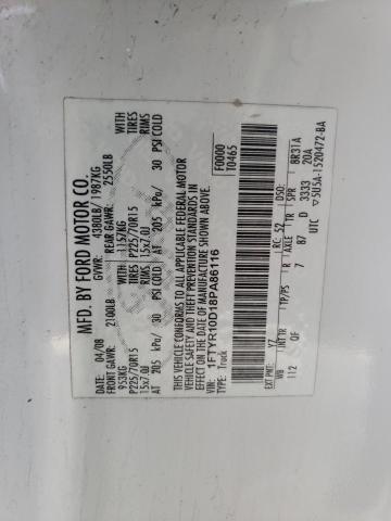 Photo 10 from auction – 2008 FORD RANGER with VIN 1FTYR10D18PA86116