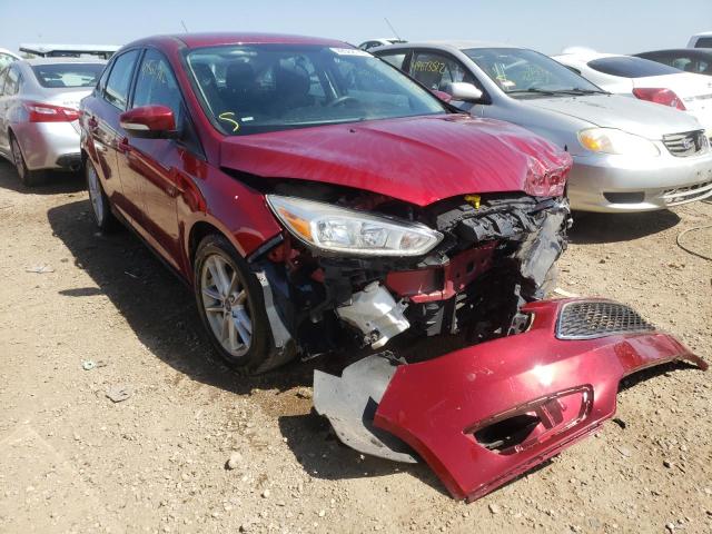 FORD FOCUS SE 2015 with VIN 1FADP3F22FL292626 - Photo from auction