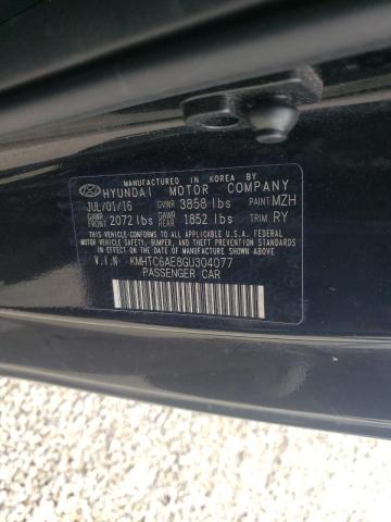 Photo 10 from auction – 2016 HYUNDAI VELOSTER T with VIN KMHTC6AE8GU304077