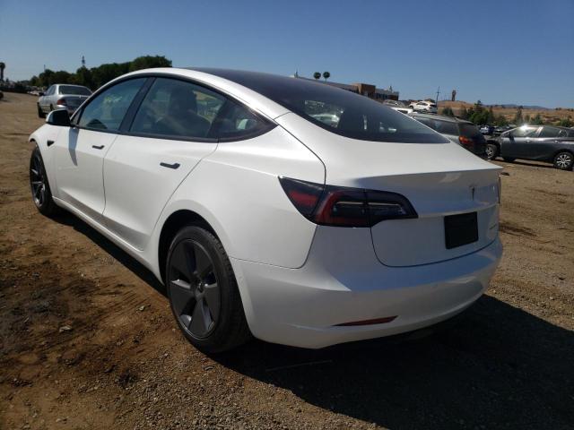 Photo 3 from auction – 2022 TESLA MODEL 3 with VIN 5YJ3E1EB9NF258718