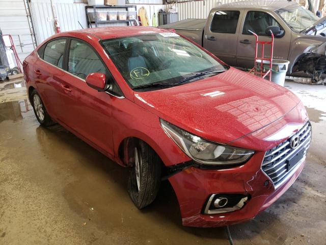 HYUNDAI ACCENT SE 2022 with VIN 3KPC24A68NE166301 - Photo from auction
